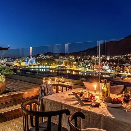 Exclusive Penthouse With Terrace Appartement Bergen Buitenkant foto