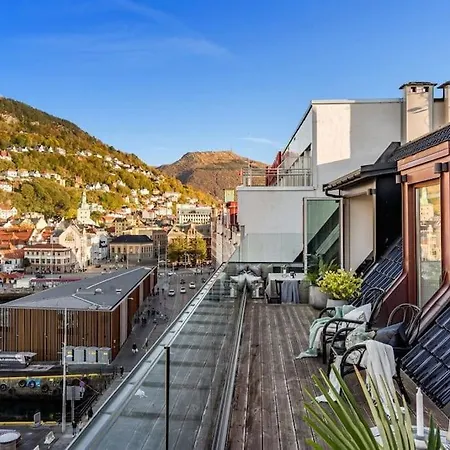 Exclusive Penthouse With Terrace Appartement Bergen Buitenkant foto